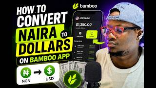 How to Convert Naira to Dollars USD on Bamboo Invest Bamboo Convert Dollars