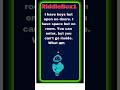 CAN YOU SLOVE THIS 👑 #entertainment #riddletest #challenge