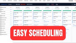 Schedule with drag n Drop