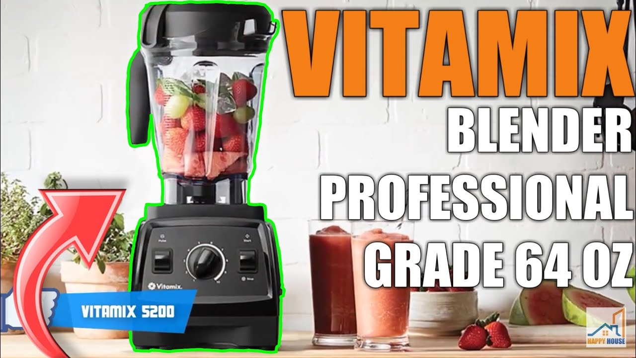🍹Vitamix 5200 Blender Professional Grade 64 oz Container Black🍹 YouTube