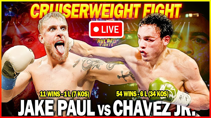 🔴 BREAKING! The Fight No One Asked For Jake paul vs Julio Cesar Chavez Jr Live Latest On Boxing 2025