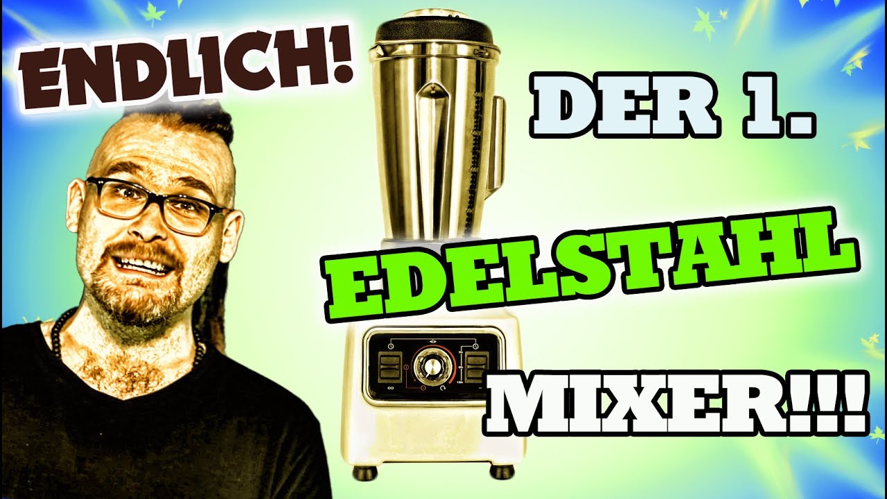 Harrexco Mixer im Test! Hochleistungsmixer aus Edelstahl! Die Vitamix