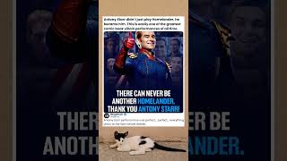 Many fans see Antony Starr’s Homelander as an all-time comic book villain performance #theboys
