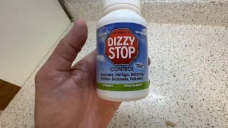 Dizzy Stop Vertigo Relief Non Drowsy. Back up plan! #ad