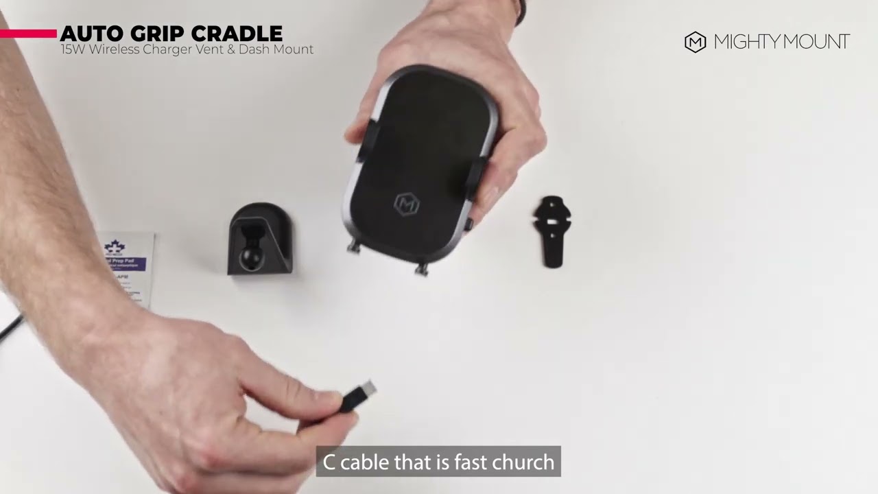 Samsung S23 Fast Wireless Car Charger Mount (Auto Scan) - See It To Believe. Best In The Industry