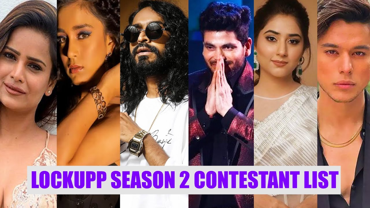 Lock upp Season 2 First  CONFIRM Contestant LIST | Lockupp Season 2