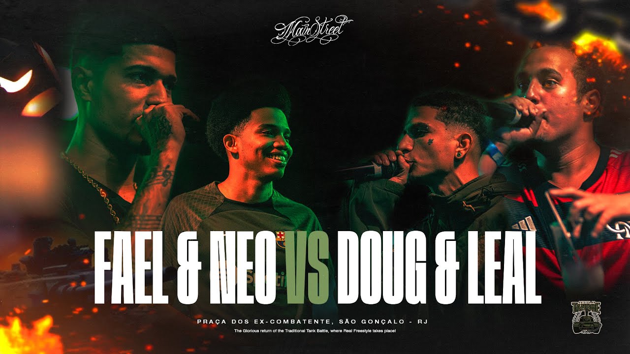FAEL & NEO VS DOUG & LEAL | 1 FASE | Batalha do Tanque | RJ