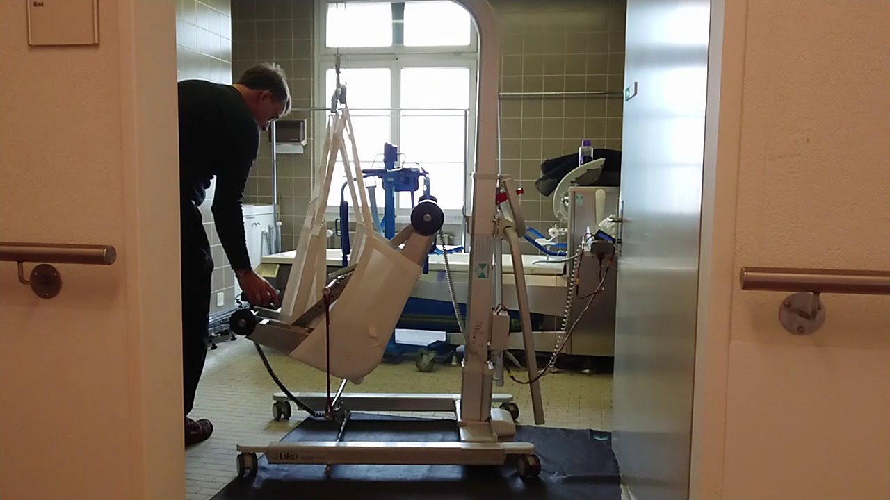 Notablass System Liko Golvo - Passivlifter Transferlifter Bettenlifter Heber Patientenheber Kran