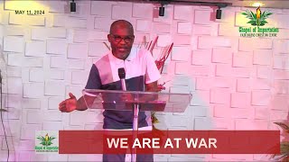 WE ARE AT WAR By BISHOP WALE AYEGBUSI