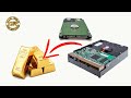 Gold recovery from hard drive pcb boards  gold recovery hard disk drives  gold recovery