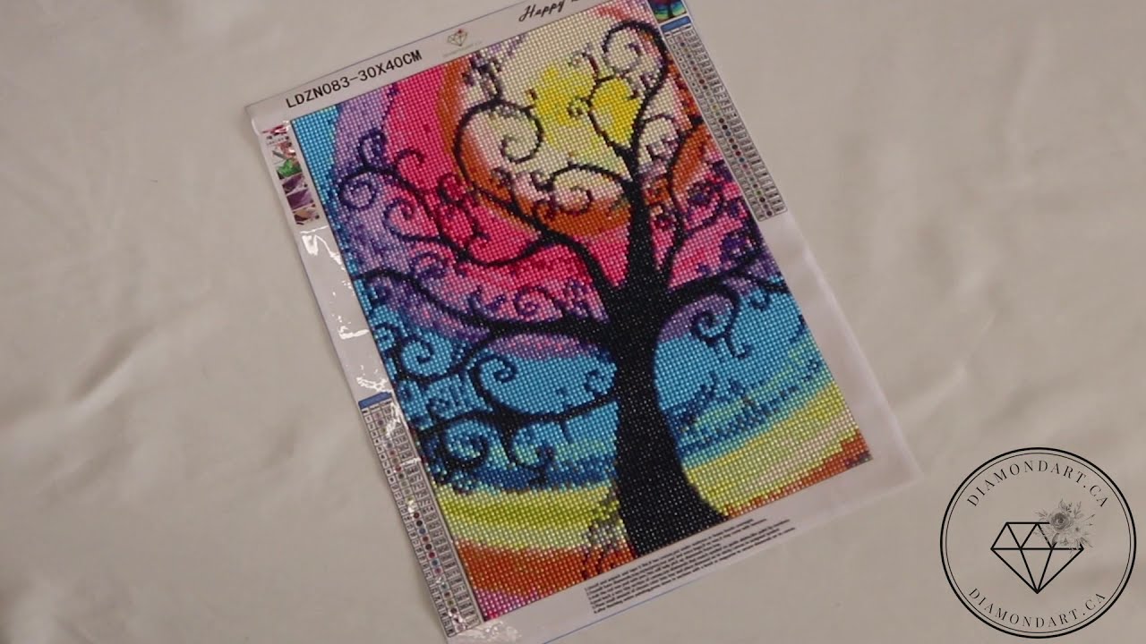 Round Diamond Painting Kit YouTube