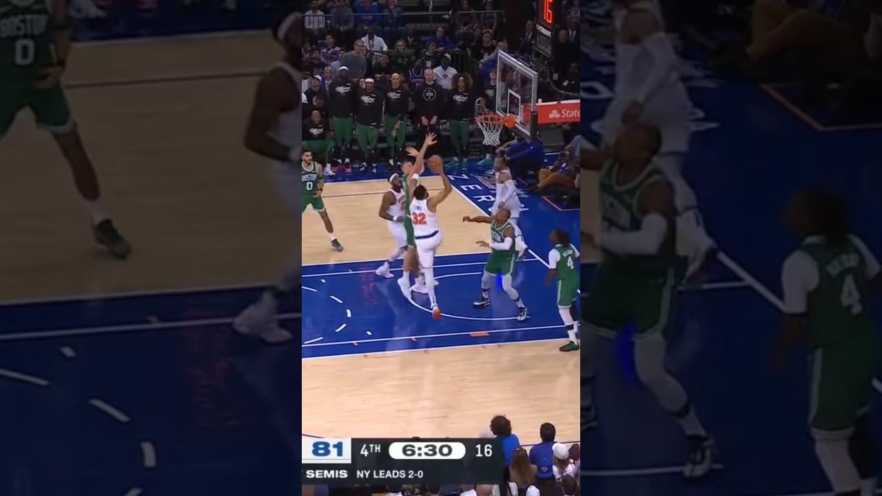 Kristap Porzingis Total rim protection 🚫 