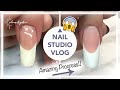 NAIL STUDIO VLOG | WATCH ME WORK / TEACH | MIND-BLOWING PROGRESS!! | STILETTO, BABYBOOMER, GEL NAILS