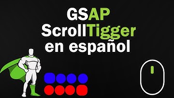 Como crear animaciones para tu sitio web con scoll(ScrollTrigger-gsap-español)