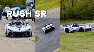 First Drive of the RUSH SR Race Car
