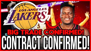 BIG CONTRACT! LAKERS' SHOCKING SIGNING LEAVES FANS SPEECHLESS! TODAY’S LAKERS NEWS