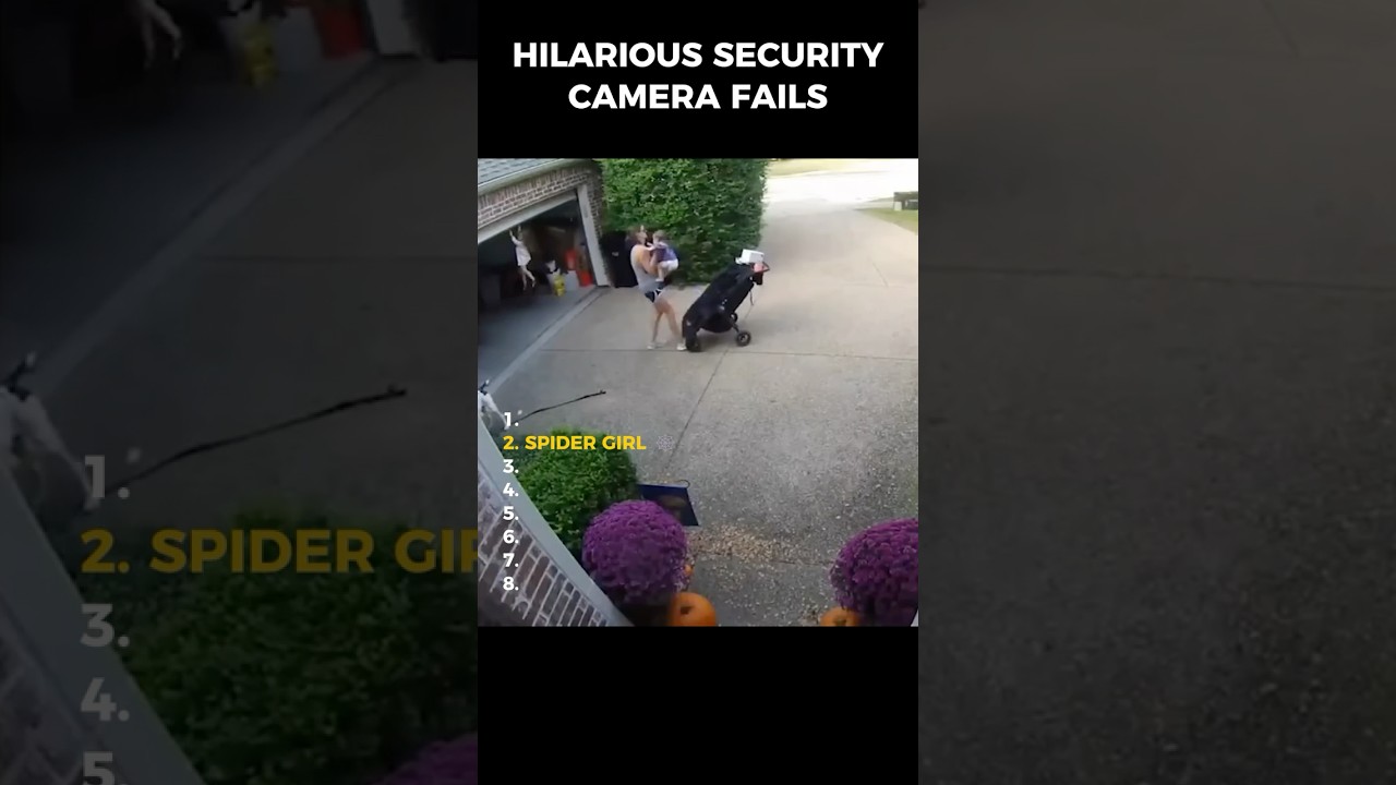 HILARIOUS SECURITY CAMERA FAILS 😭📹