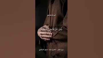 قل أعوذ برب الفلق | سورة الفلق كاملة | محمد صديق المنشاوي #قرآن #quran #reels #trending #viral