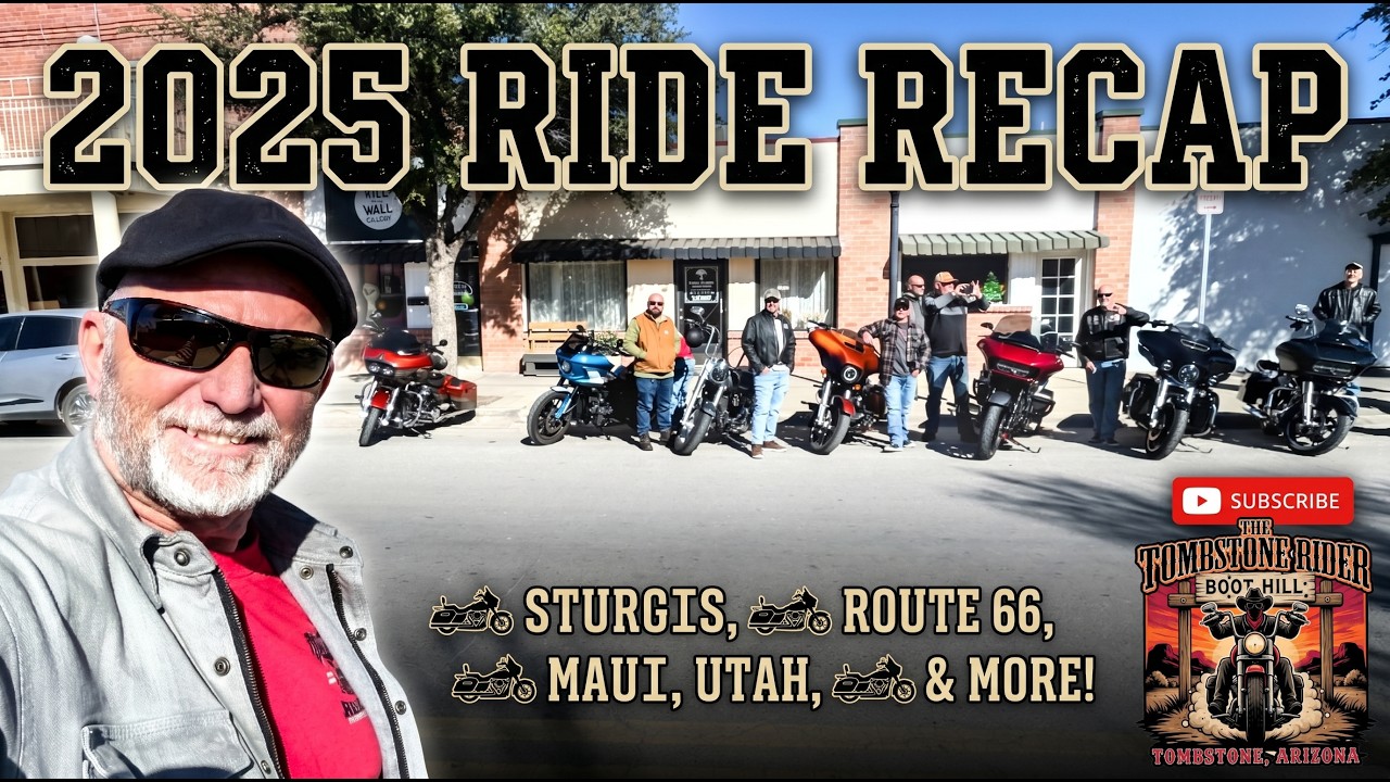 Tombstone Riders Miles, Brotherhood & Wind Therapy - Tombstone Riders 2025 Ride Recap ...