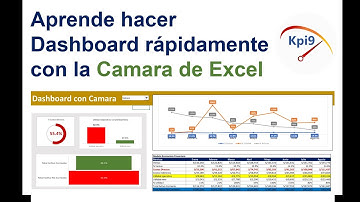 Aprende a Diseñar un Dashboard con la Cámara de Excel