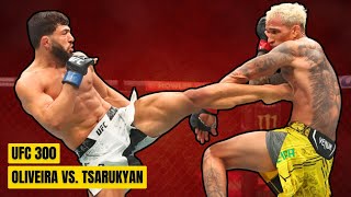 Charles Oliveira vs. Arman Tsarukyan - Cinematic Highlights