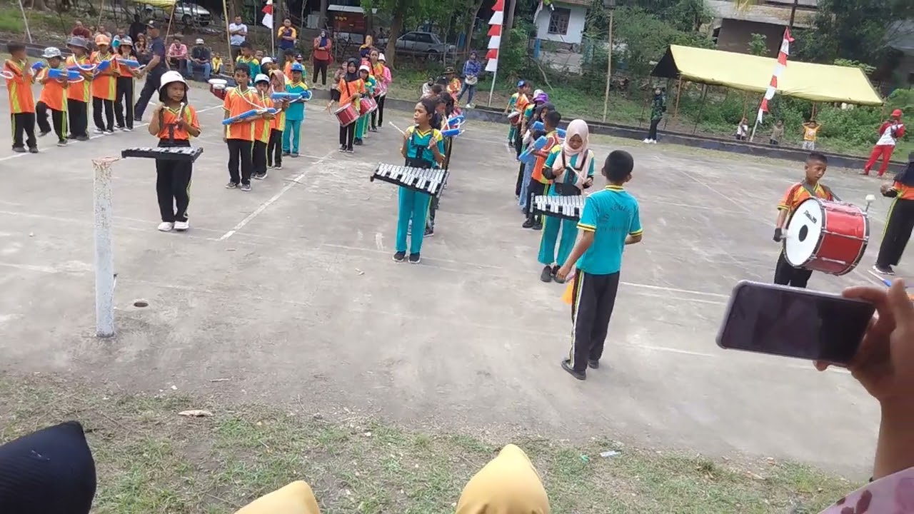 gladi drumband SDN 1 plampang