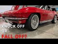 Corvettes Most DANGEROUS Design? Knock Off Wheels - Myths Explained