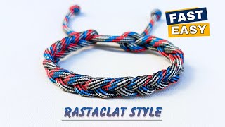 Fast DIY Rastaclat Paracord Bracelet | Easy Sizing Formula