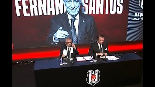 Beşiktaşta Teknik Direktörlük Görevine Getirilen Portekizli Çalıştırıcı Fernando Santos Için Tüp