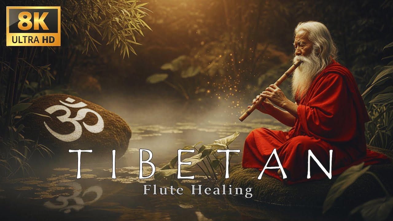 Tibetan Healing Flute, Eliminate Subconscious Negativity, Healing Stress, Anxiety & Depression