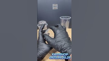 Ly nhựa pp đáy bầu 360ml, 500ml, 700ml #lynhuapp #ly500ml #inlynhua #ly700ml #napcau