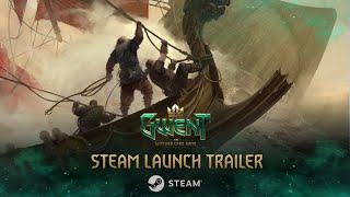 GWENT: The Witcher Card Game | Steam Launch Trailer