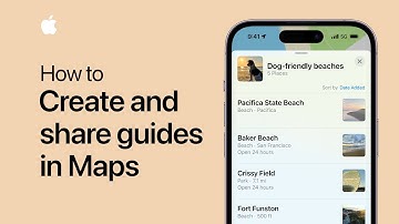 How to create and share guides in Maps on iPhone and iPad | Apple Support