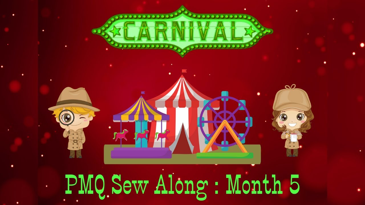 Cotton Cuts Carnival PMQ Sew Along - Clue #500subs ! - YouTube
