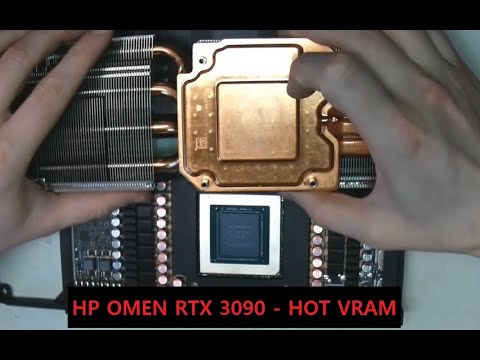 HP OMEN 30L RTX 3090 VRAM overheating? Lets take a look inside