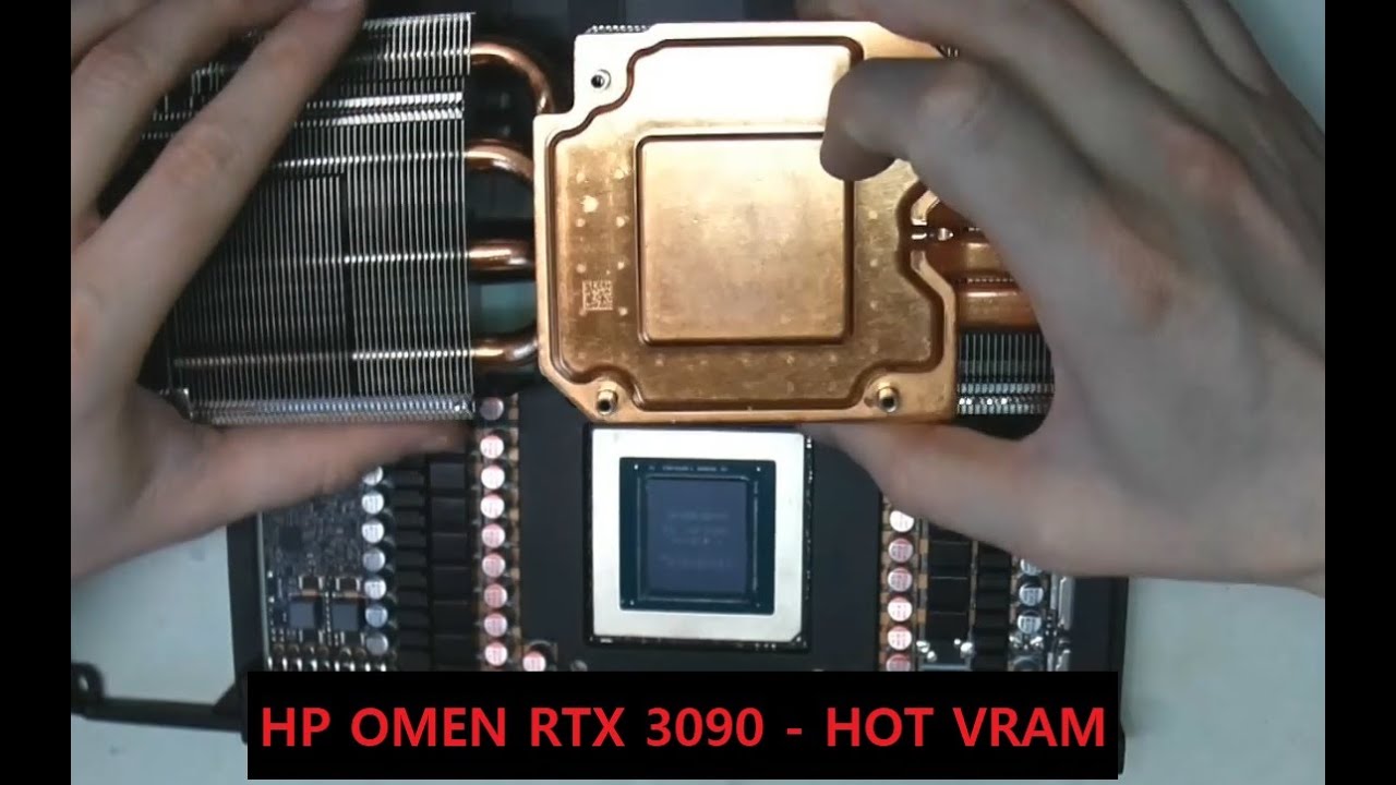 HP OMEN 30L RTX 3090 VRAM overheating? Lets take a look inside