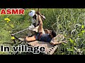 Asmr  melt away your stress with this massage asmr  mustard oil massage in mustard field asmr