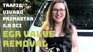 Trafic | Vivaro | Primastar  2.0 dci EGR Valve Removal