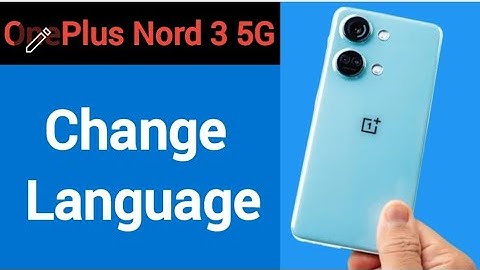 OnePlus Nord 3 5G me language kaise change kare, how to change language