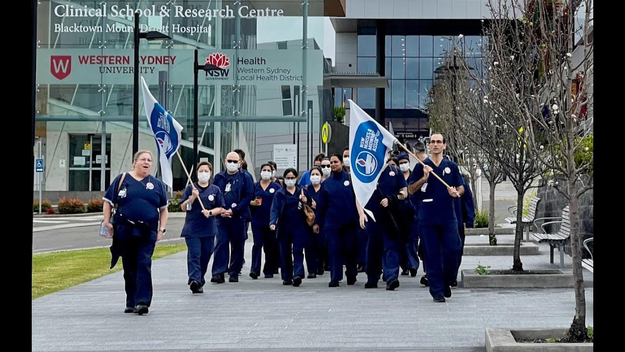 Blacktown nurses and midwives walk out over staffing