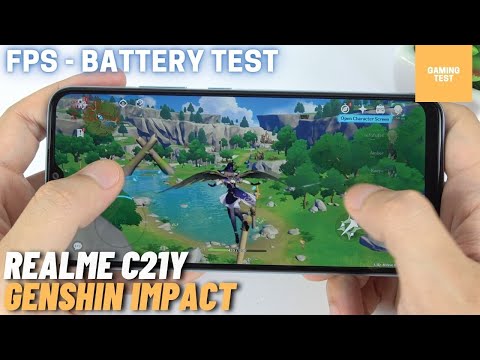 Realme C21Y Genshin Impact Gaming test | Spreadtrum T610, 4GB RAM