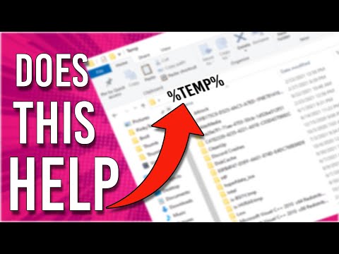 Videó: Biztonságos a temp mappában lévő fájlok törlése?