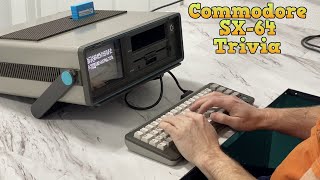 Commodore SX64 repair and trivia