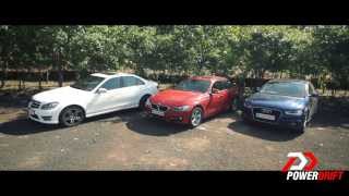 Audi A4 vs Mercedes Benz C class vs BMW 3 series : Review : PowerDrift