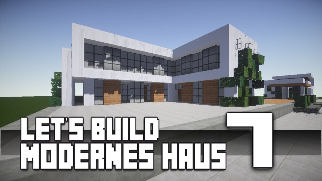Minecraft :: modernes haus bauen:: #7 tutorial/anleitung [hd ...