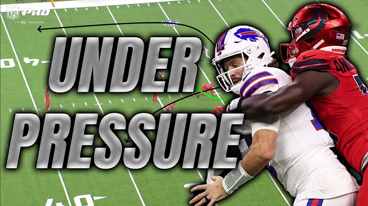 The Texans defense had Josh Allen in HELL