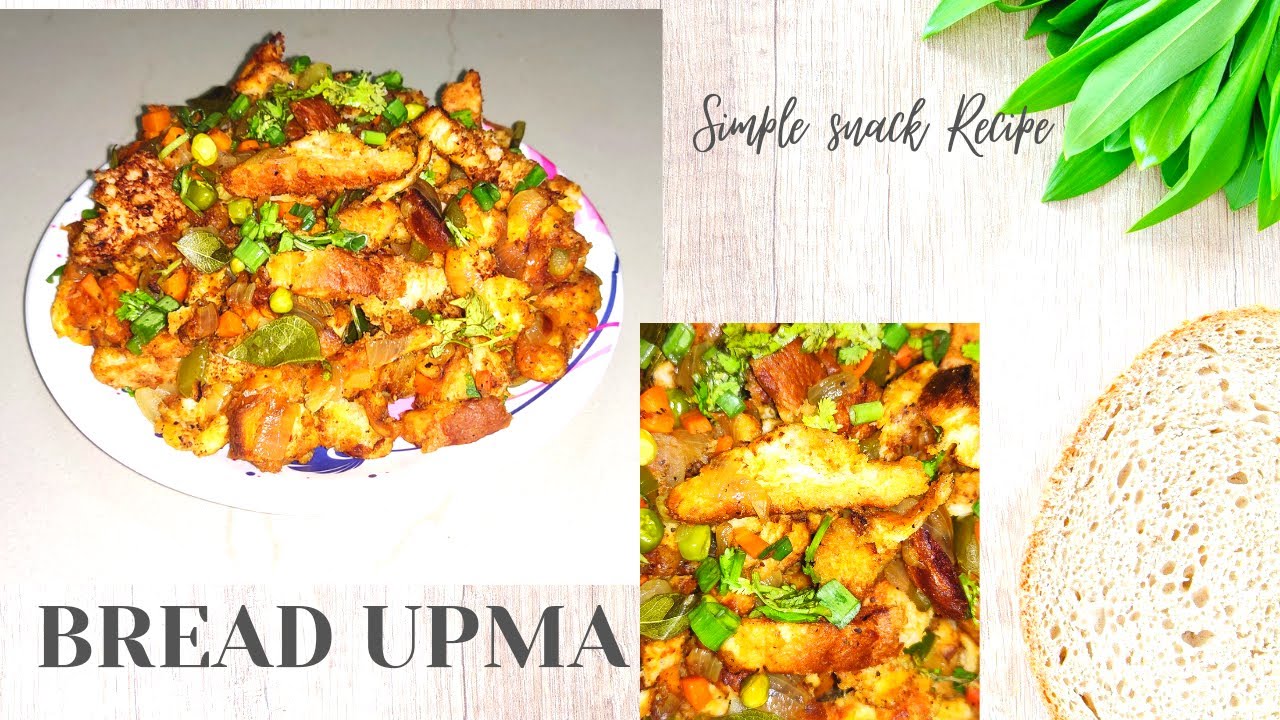Bread upma Recipe in Tamil Bread Upma Bread Upma Recipe Bread