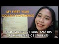 FIRST YEAR COMPUTER SCIENCE SUBJECTS! | How I Survived My First Year in College (BSCS) (Philippines)