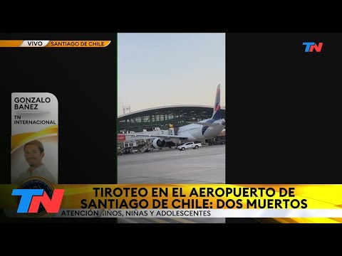 SANTIAGO DE CHILE: Tiroteo en el aeropuerto. Intentaron robar un camión de caudales y hay 2 muertos