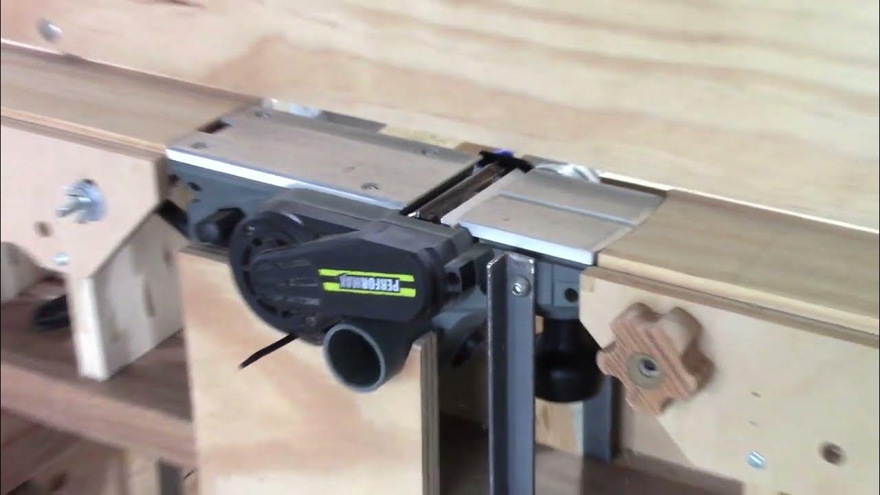 Transform a hand planer into a jointer YouTube